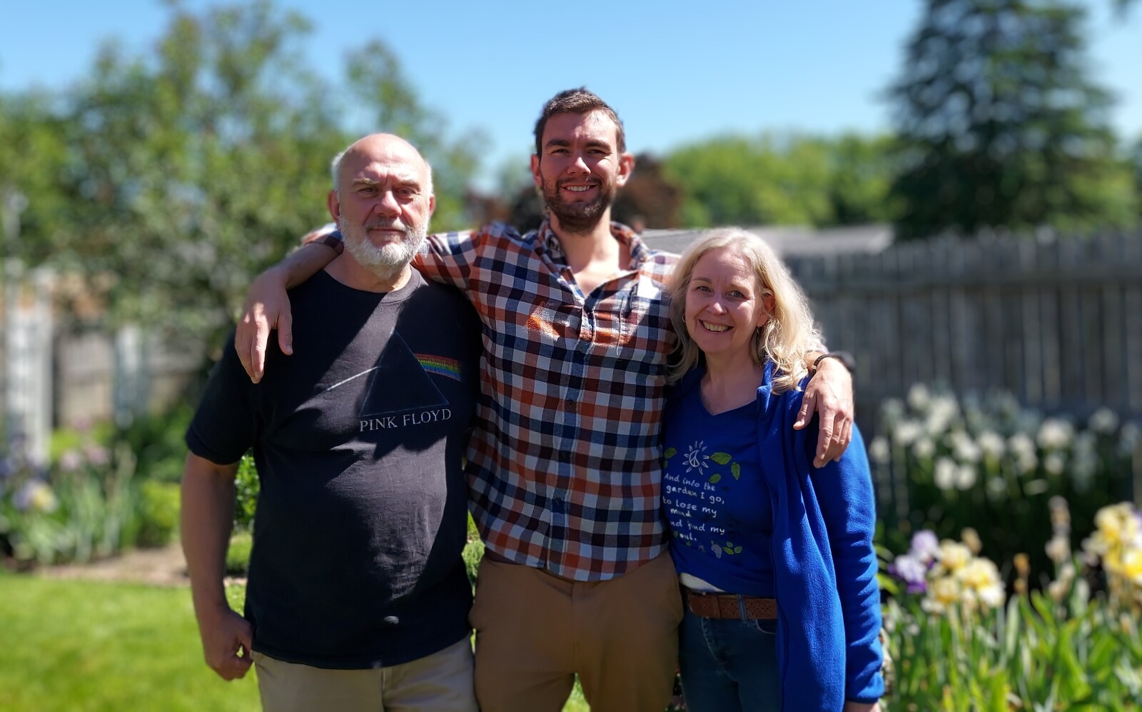 Paul with his parents